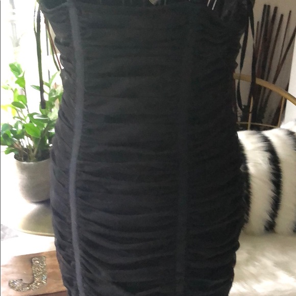 BCBG MAXAZRIA Black Cocktail Dress - Picture 2 of 3